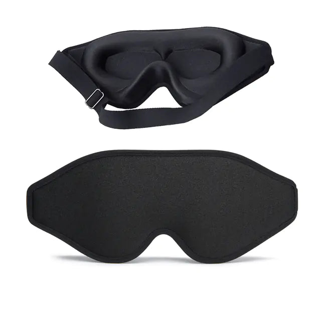 3D Natural Memory Foam Sleep Mask for Comfort